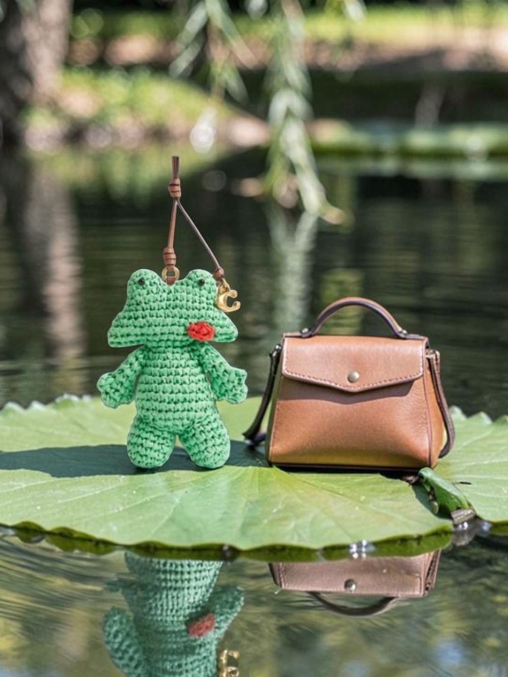 Coach frog straw bag charm NWT - Picture 3 of 10